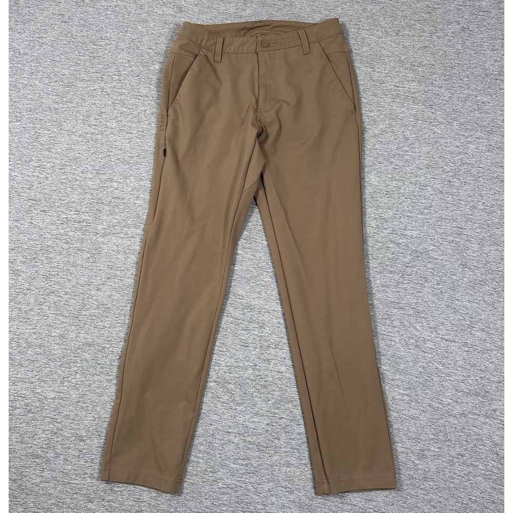 BYLT Everyday 2.0 Pants Mens 30x30 Brown Performance Stretch City Preppy Chino